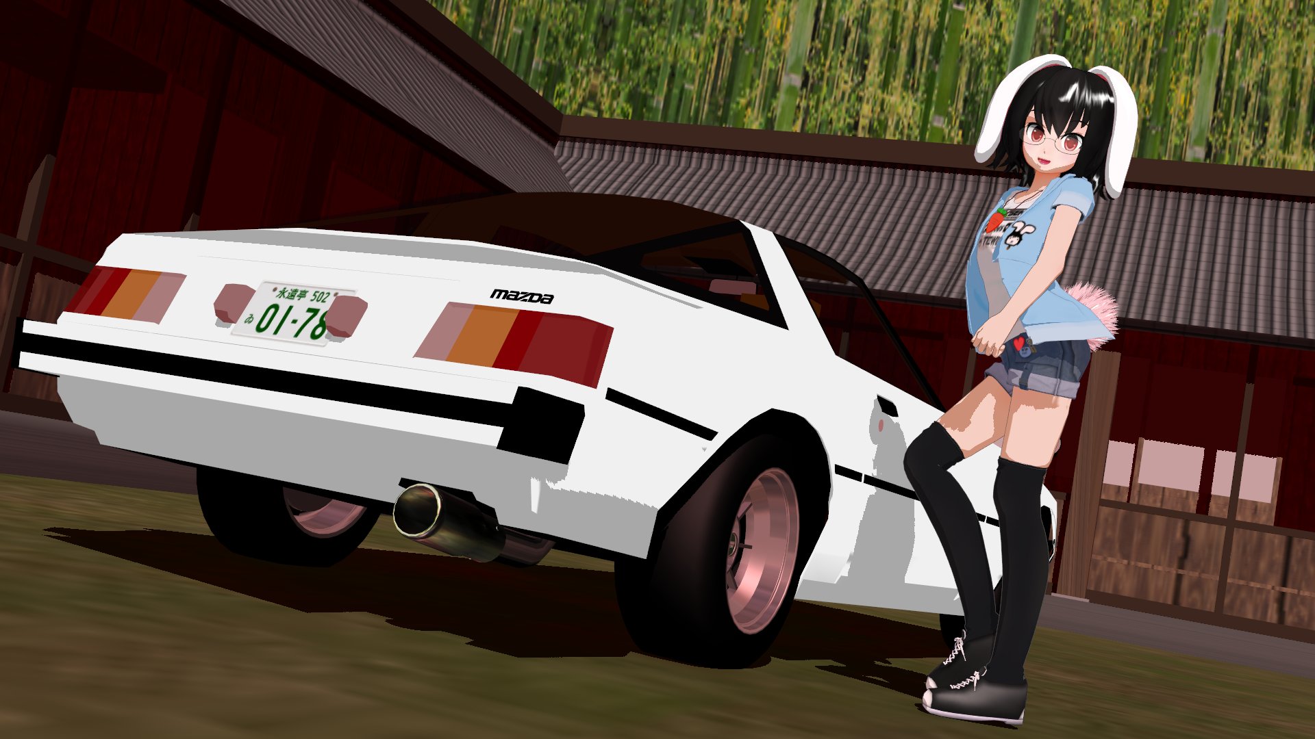 因幡トモ ココ最近mmdで作った改造車や改変人物モデル晒してみる Sa22crx 7 てゐ仕様 Z10ソアラ 正邪仕様 S15シルビア 那珂ちゃん仕様 幽々子様現代服仕様 白yシャツ 00gtオープン 未改造 Mikumikudance 東方mmd 艦これmmd Mmd