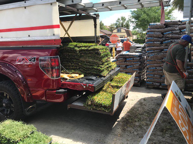 HarmonyOrangeHD's tweet photo. Pics from a few of our Southern Division stores. We are thrilled to see our SOD flying out of stores with the help of some amazing associates! #HomeDepot #GardenCenter https://t.co/gmPmlKkZ0X