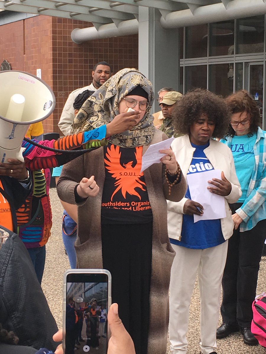 jcua_chicago's tweet photo. Mahdia Lynn: May we remember those who have had their lives taken, who have lost their lives. May remember those whose lives have been lost to poverty, incarceration, and state violence. Let us say: this will never happen again. #reformFOP #reformCPD @ONENorthside https://t.co/aDnq5WhvhA