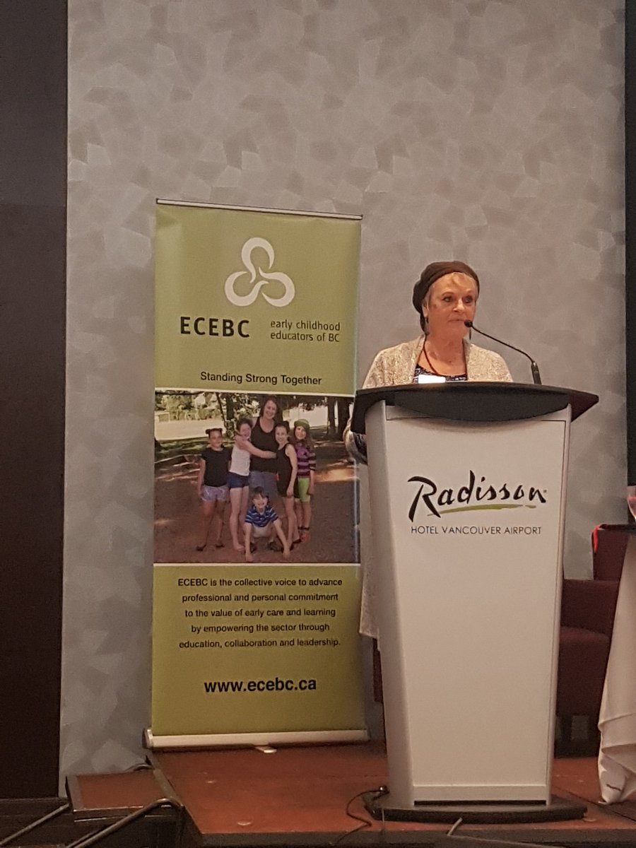 ECEBC1's tweet photo. Lynne Reside starts Leadership day of with an offical welcome. #ecebc2018 https://t.co/iY0KLzpWsu