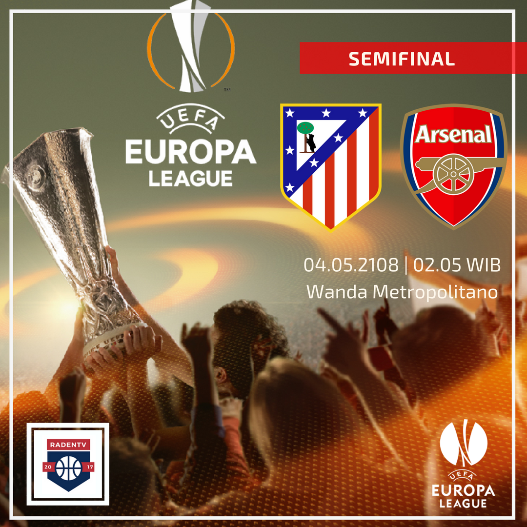 Raden_TV's tweet photo. [FREE LIVE STREAMING\
🏆Europa League
🆚Atletico Madrid vs Arsenal
📅3 Mei 2018
⏱️02.05 WIB
📱https://t.co/Dn3SI8ls2x
#ATMARS #Liveraden https://t.co/bg8AUtoiJN