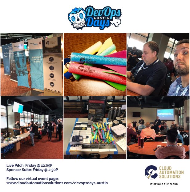 cloudatsol's tweet image. If you think this is fun, check out our Dev(H)Ops happy hour next month! 
cloudautomationsolutions.com/events
#devopssimplified #devopsdaysatx #devhops #continuousdelivery