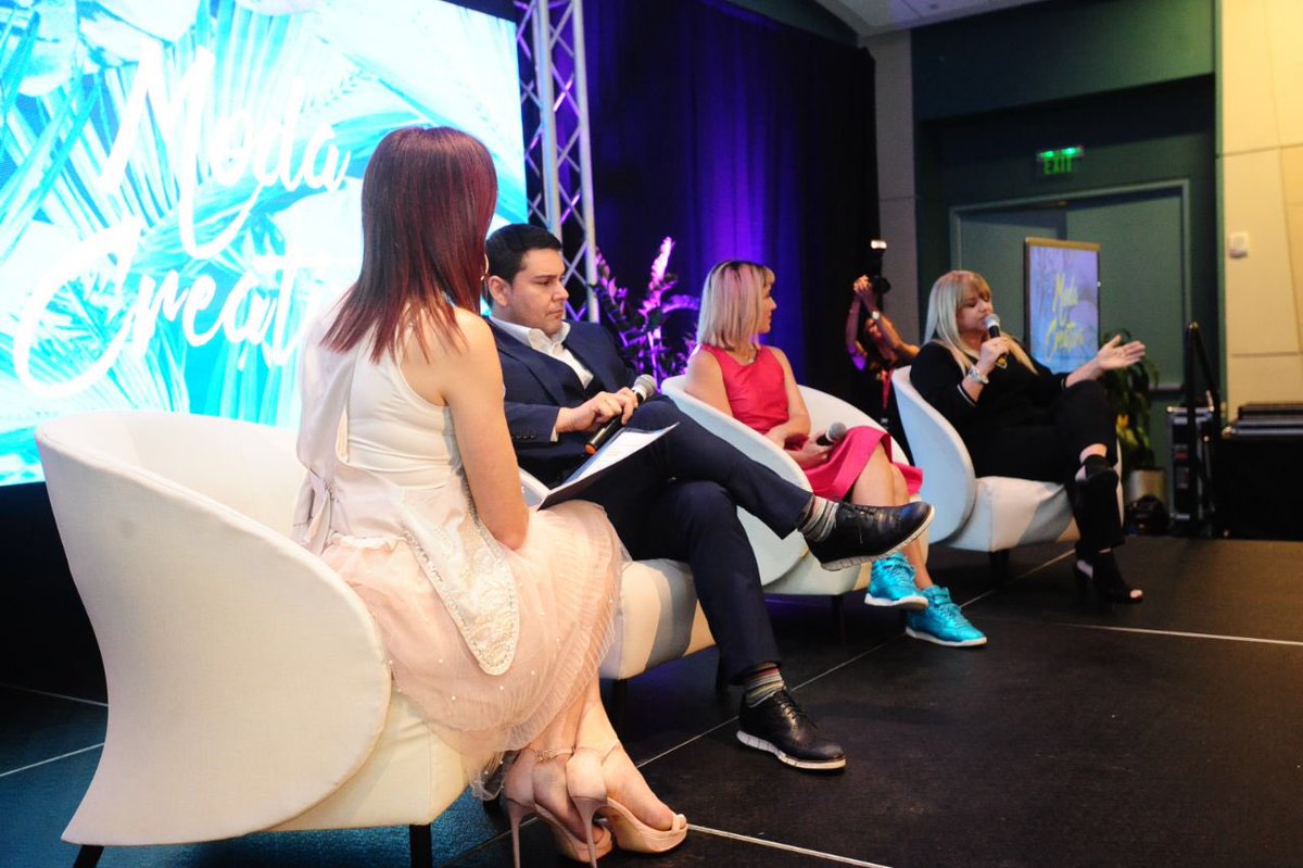 CCEPuertoRico's tweet image. Excelente panel de Marcos Carazana, Lisa Thon y Rebeca Tiago exponiendo sus experiencias, retos y éxitos como diseñadores de moda. #ModaCreativa #IndustriasCreativas
