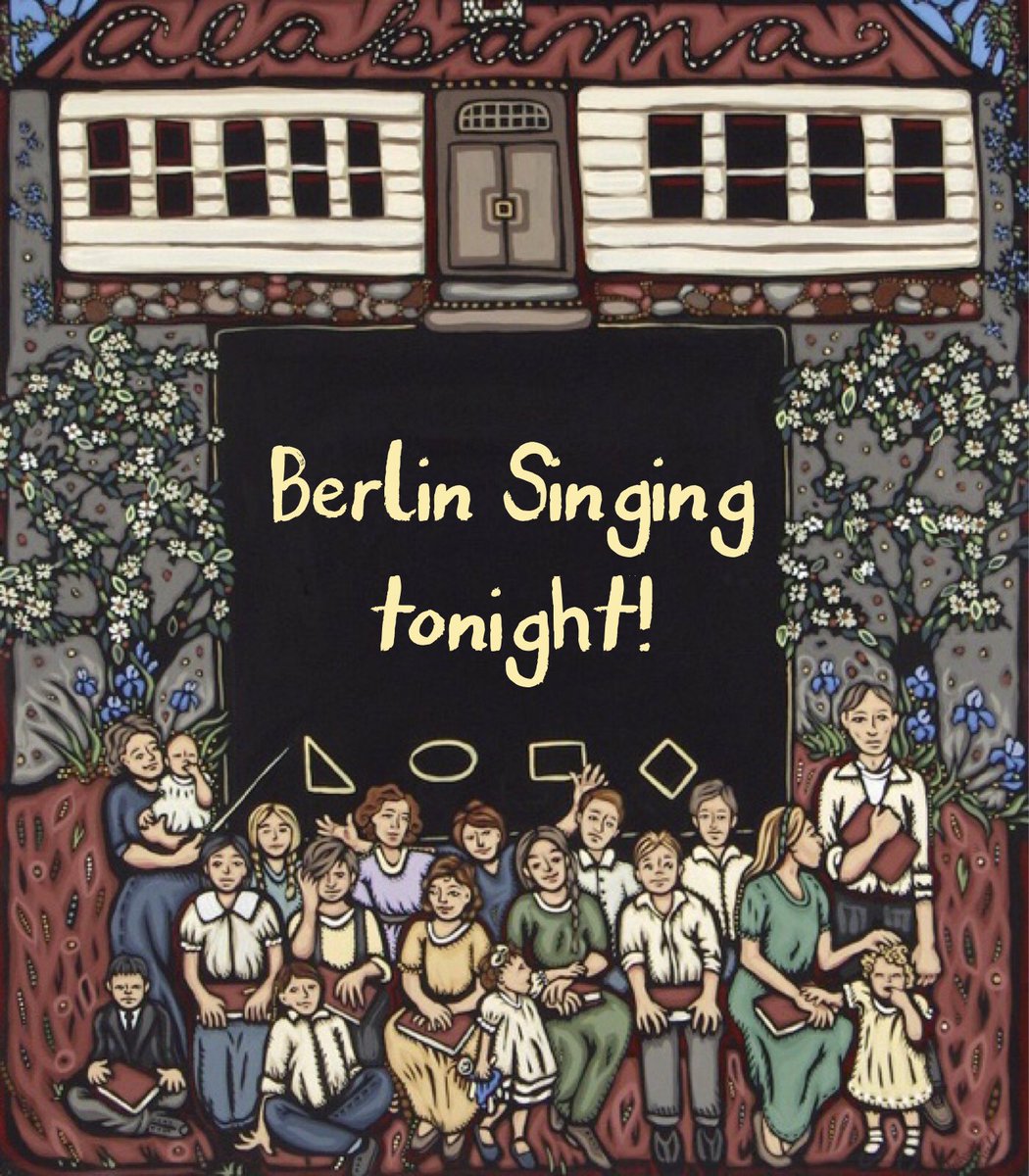 BerlinShapeNote's tweet photo. It’s Thursday! #ShapeNote time! Come sing #acapella #folk hymns with us, #SacredHarp and #ShenandoahHarmony. We‘re back in Refugio Lenaustr.4 12047 Berlin #berlinshapenote https://t.co/OJgb7GFHsY https://t.co/c0HREgMGYa