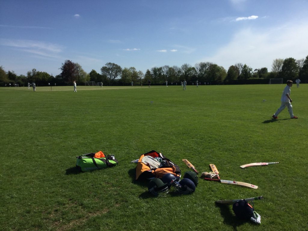 StChris_PE's tweet photo. First game of the Cricket season, hope the weather continues like this. #goodluck https://t.co/AA6GkmnjyL
