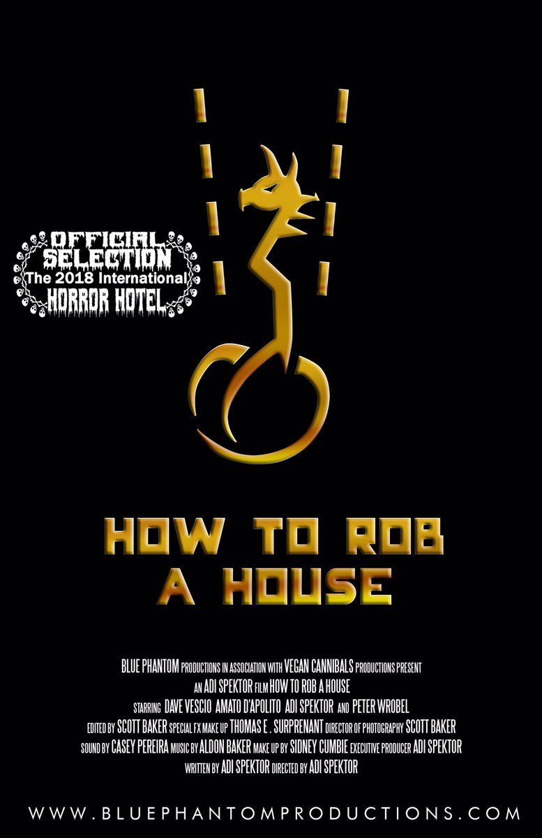 adispektor's tweet photo. I am happy to announce that our #iPhone #film #HowToRobAHouse is now an #OfficialSelection of The #International #Horror #Hotel #Film #Festival in #Cleveland #OH. The film will be screened #Sunday #June 3rd at 12:30 pm. Congrats to everyone involved! https://t.co/heH2BKONqH