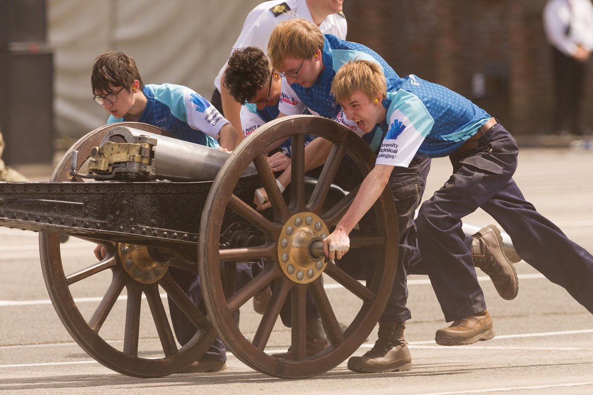GPUTC's tweet photo. Throwing it back to last year's @RoyalNavy Junior Field Gun Challenge when team #GPUTC came an impressive 8th out of 18!! The countdown is on for this year's competition and our team is working hard to prepare for it #ThinkUTC #teamwork #TBT https://t.co/15eulYU7QY