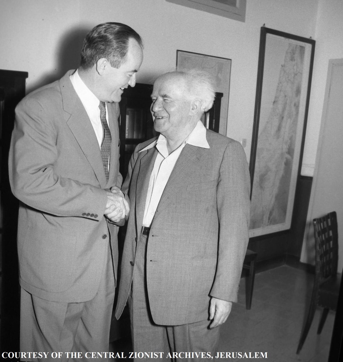 AmbDermer's tweet photo. #63 VP and longtime Senator from Minnesota, Hubert Humphrey was a faithful friend of Israel. His view of the “tiny democratic nation” was that America “must declare without embarrassment &amp; without apology, that Israel has earned a special relationship.”
https://t.co/KnAHI5gM1L https://t.co/0bjk1e8aqH