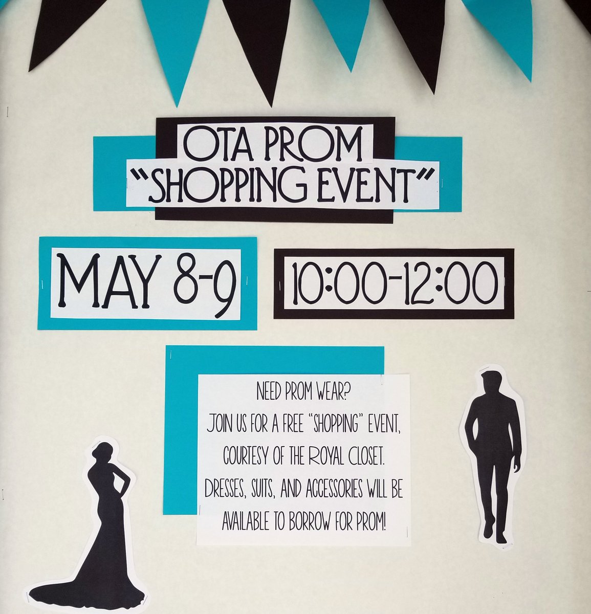 Check it out! May 8 and 9 will we host a FREE Prom "shopping" event at OTA.  Click here for details... goo.gl/U4yXEL