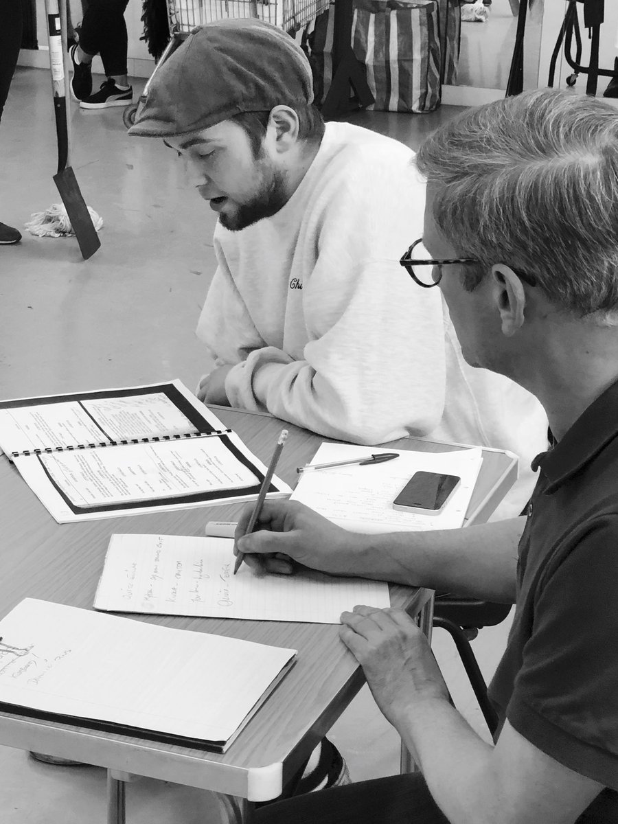 CPAStudios's tweet photo. Our 3rd year students are busy in rehearsals for their Urinetown musical. Performances 10th-12th May 2018. Limited tickets still available.
#urinetown #rehearsals #3rdyears #workinghard #cpastudios https://t.co/JP1uuMxkyR