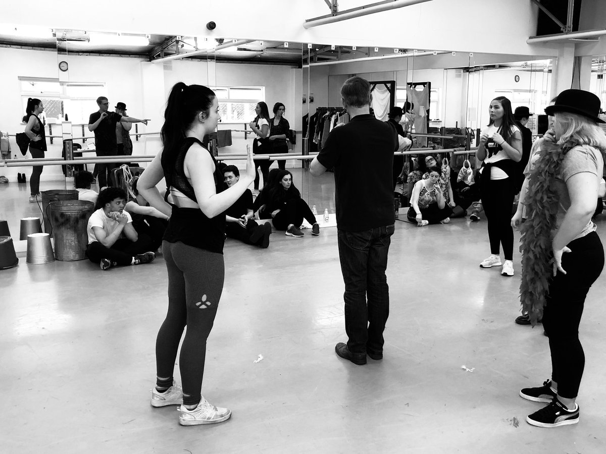 CPAStudios's tweet photo. Our 3rd year students are busy in rehearsals for their Urinetown musical. Performances 10th-12th May 2018. Limited tickets still available.
#urinetown #rehearsals #3rdyears #workinghard #cpastudios https://t.co/JP1uuMxkyR