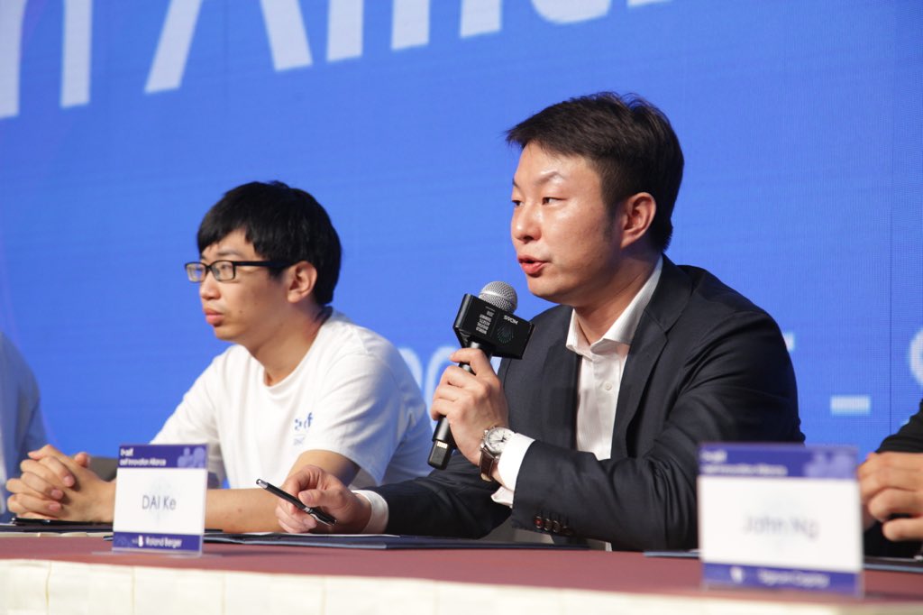 aelfblockchain's tweet image. Consequently, promote the exchanges and coordinate between members in Alliance, and accelerate the implementation of Blockchain technology in various fields.