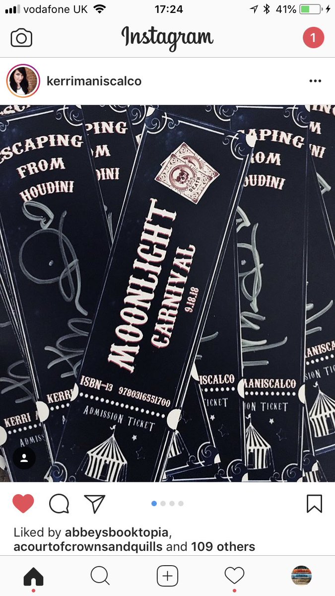 georgireads96's tweet photo. Amazing giveaway on @KerriManiscalco instagram 😍😍 

#EFHTickets https://t.co/bZaIPK8IlH