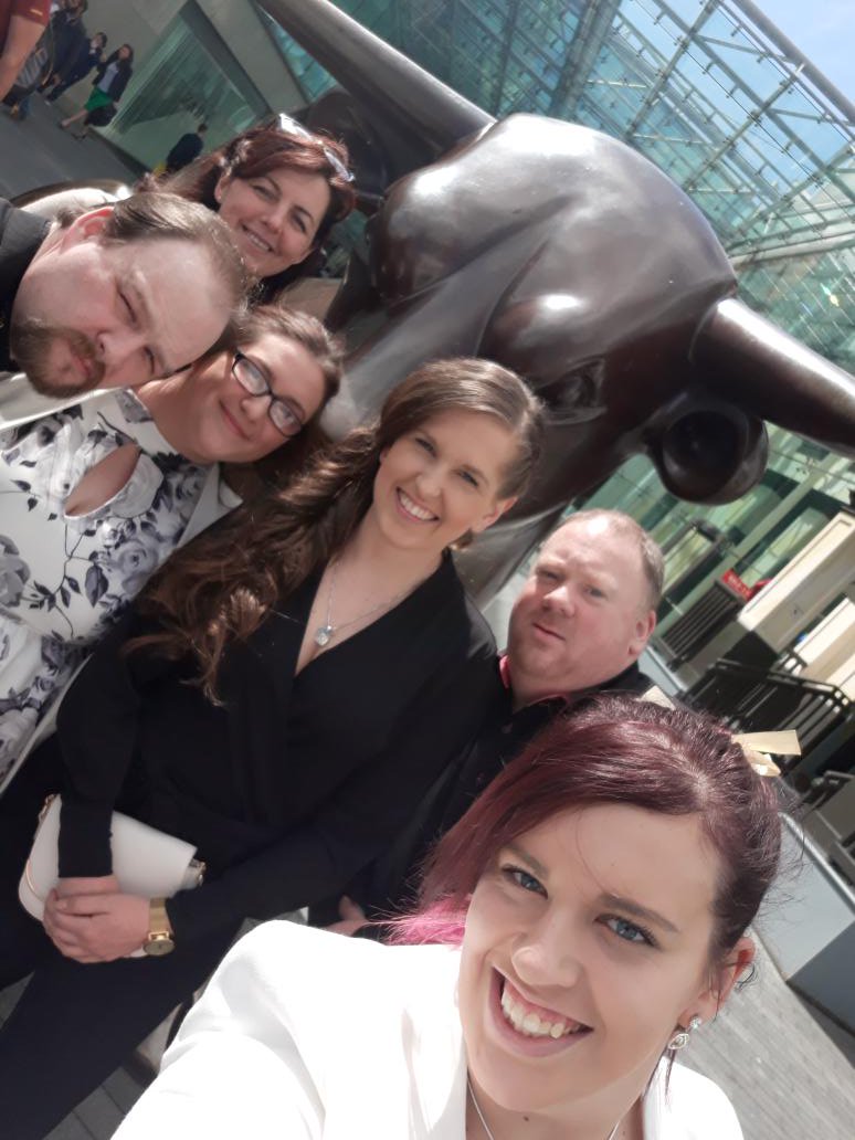 Team Warwick out and about for the West Midlands solus awards today! Apprentice of the Year for me!! 😍 @rhyswilliamsPI @Hinson_Yates 
Awesome job hosting by @blundell27 @CaptainMallard  and @Stevens18Amy 
#warwickiswhereitsat #purplefamily