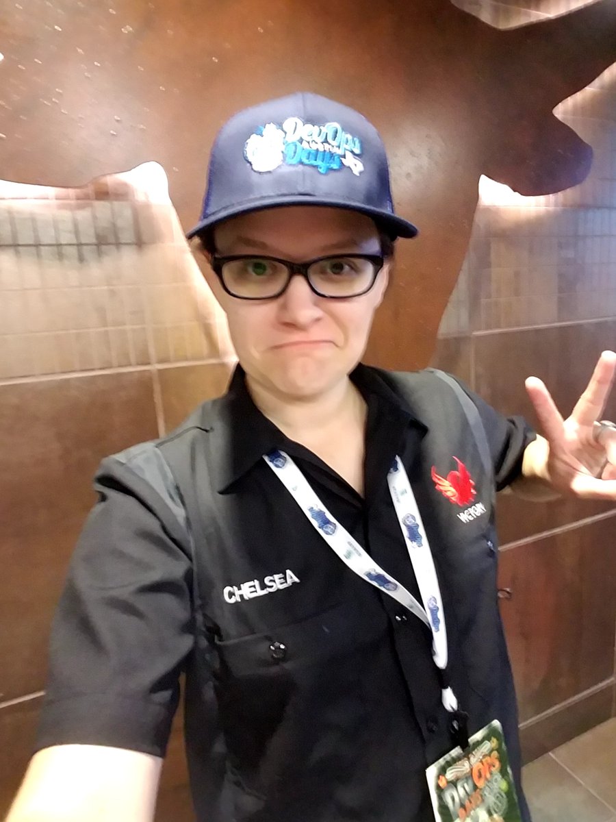 Find @chellygel and <a href="/behemphi/">Boyd E Hemphill</a> at #devopsdaysatx to square away your DevOps and learn about working with <a href="/VictoryCto/">VictoryCTO</a>