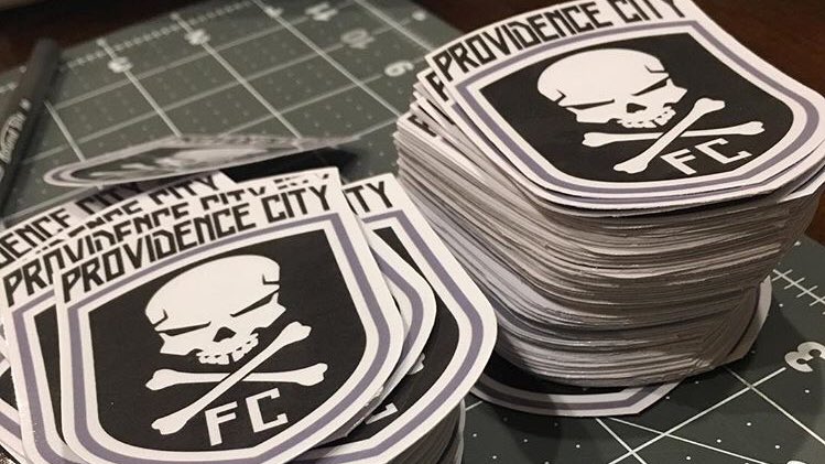 provcityfc's tweet photo. Who wants a Providence City sticker? Retweet and reply with anything related to Providence City FC. https://t.co/ByW1XEf7Py