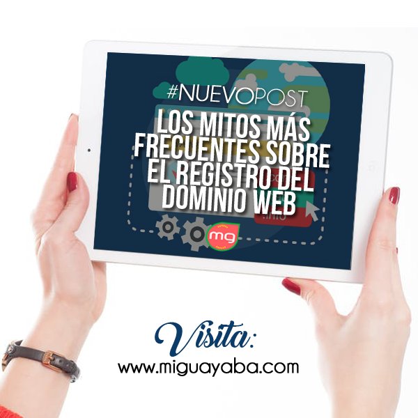 MiGuayaba's tweet photo. Visita nuestro sitio web, en la sección de blog, y te contaremos los mitos más comunes a la hora de registrar el dominio para tu página web.
#MG #MiGuayaba #PresenciaEnInternet #Pty #SocialMedia #RedesSociales #SocialMediamarketing #Web #RedSocial #WebSites #Venezuela #Dominios https://t.co/m0F2ANN9WO