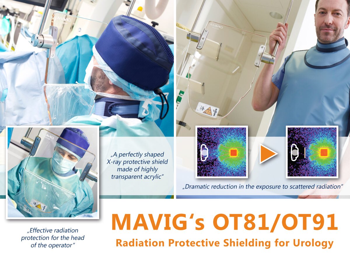 Just in time for #AUA2018 in San Francisco, Introducing the MAVIG GmbH OT81/91 Urology Face Shield. This ceiling mounted solution is perfect for the #urology space. 

Message us to learn more about the OT81/91 or other #radiationprotection solutions today!