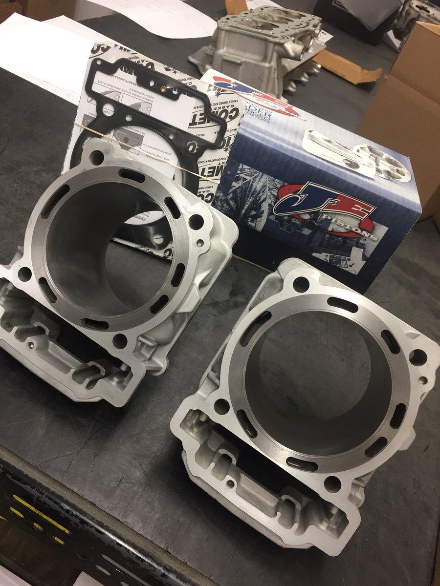 fastentinc's tweet photo. Looking for more power out of your Can Am Quad or SXS, try our bolt on Big Bore Kits #bigbore #gofastparts #canam #brp #jepistons #cometicgasket https://t.co/Yh81ADdfHj