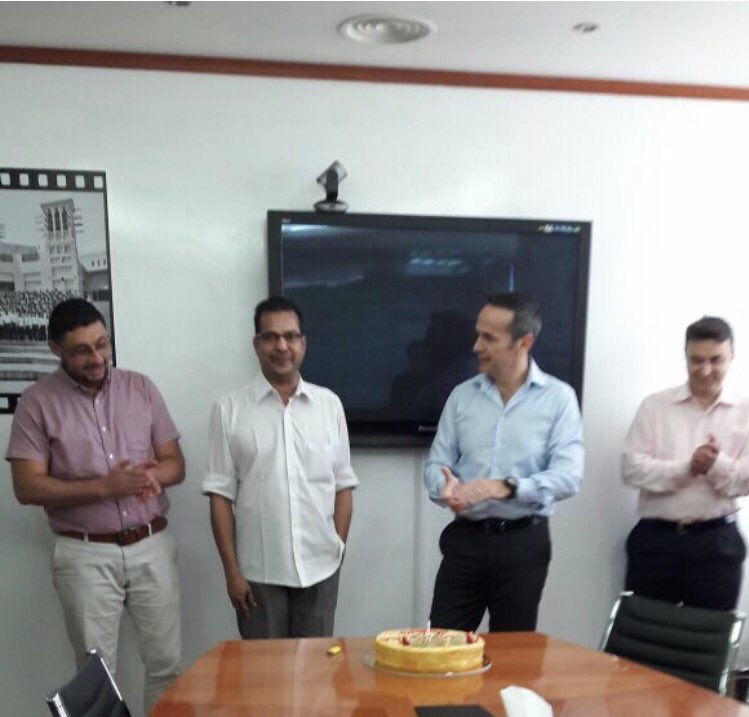 CraviaInc's tweet photo. We would like to wish our finance manager Mr Abdullah Keloth the best in life after a long career at #Cravia. We appreciate all your efforts. https://t.co/6bn0xxV4OU