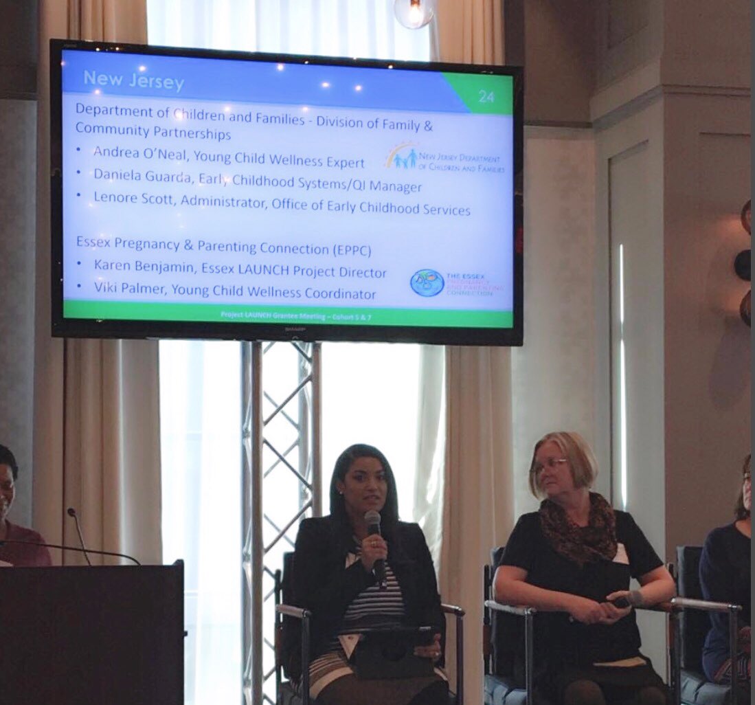 Andrea_Oneal's tweet photo. 2018 Project LAUNCH Grantee Meeting: Telling our Story &amp; Building a Legacy @HealthySafeKids 
#DCF #NJProjectLAUNCH #SAMHSA https://t.co/toiDyF96Qg