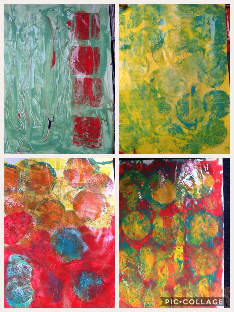 MPA_Reception's tweet photo. We have been #exploring #creating #artwork in the style of Eric Carle this week.  Lots of fun creating different designs, textures and patterns.  Next we will be turning these into Very Hungry Caterpillars 🐛

@MontyAcademy @AETAcademies @WorldEricCarle #eyfs #eyfspals https://t.co/9jmgD9tChj