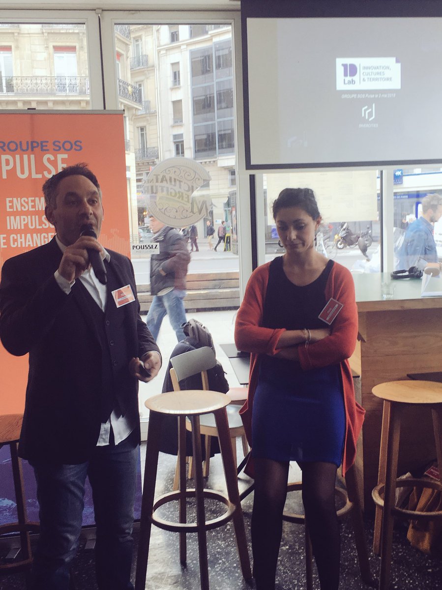 Lancement de @GroupeSOSPulse : la parole aux #entrepreneurs avec pour commencer <a href="/1DLab/">1D Lab</a>