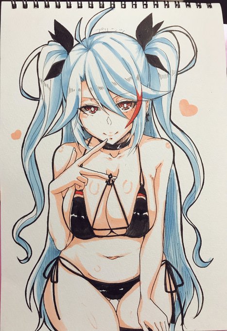 実家にあるペンだけでプリンツ・オイゲン描いてみた。 