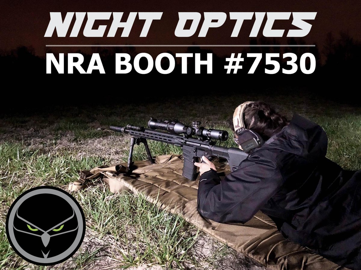 nightopticsusa's tweet image. Are you going to the NRA Annual? Be sure to stop by booth #7530 and see us! 

#nrashow #nightoptics