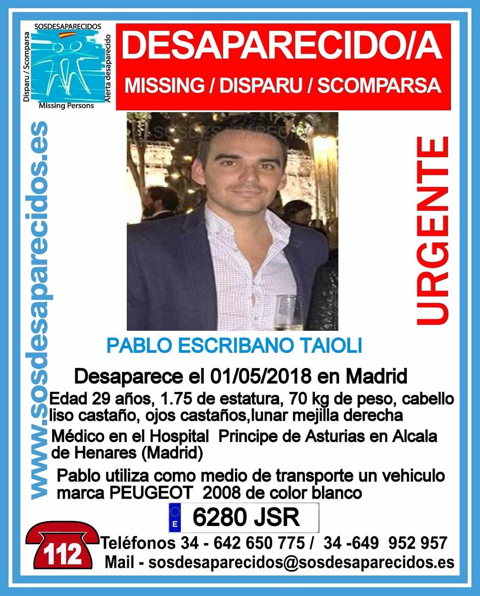 Hooligansivan's tweet photo. Desaparecido ayudarme a difundir , si alguien lo ha visto o tiene alguna referencia, por favor ponerse en contacto conmigo @policia @guardiacivil @vtaioli10 https://t.co/goazyux8Hs