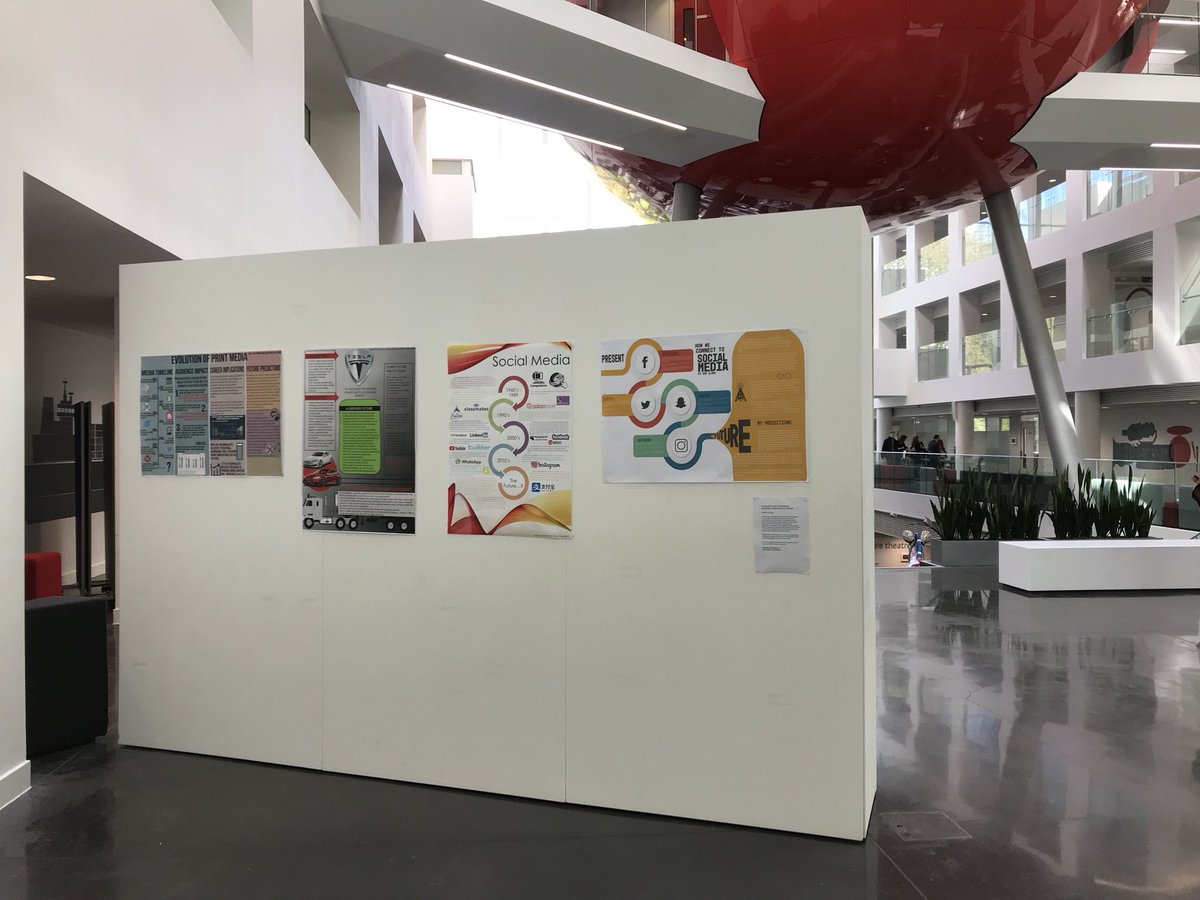 fjamssu's tweet image. Here are some of our students’ Futurology Poster Presentations on display at #RIEC2018 at @solentofficial