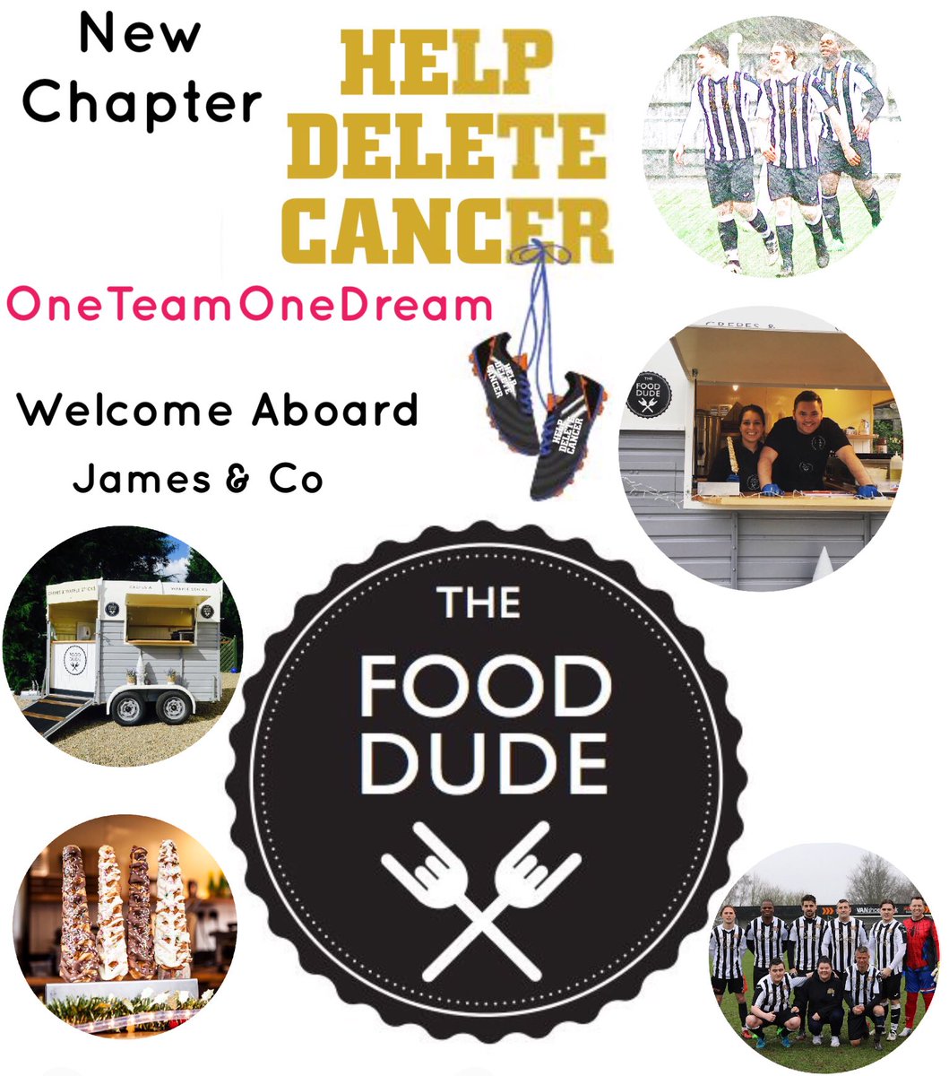 Delete_Cancer's tweet photo. Exciting times here at Help Delete Cancer FC!
We are delighted to announce good friends of ours @TheFoodDudeBox have joined us on our journey to deleting Cancer sooner! Welcome aboard @james_watts14 &amp; Family💙

See you at our anniversary game vs @fakenhamtownfc 

#OneTeamOneDream https://t.co/GUpysrJ7Zo