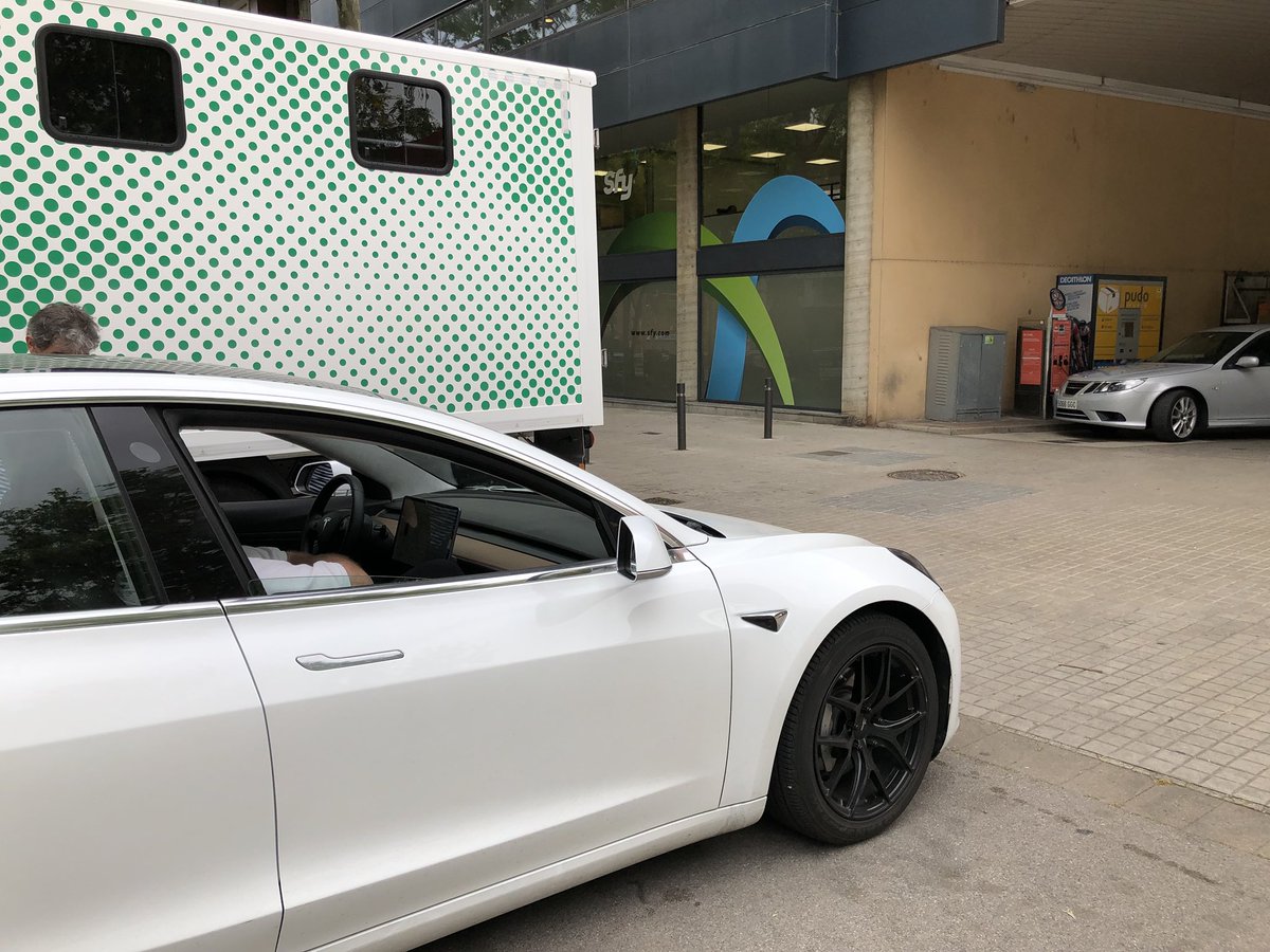 New #teslamodel3 at our headquarter