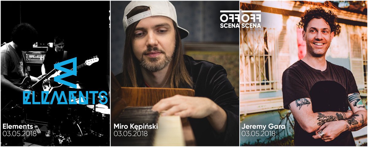 offcamera_krk's tweet photo. Dziś wieczorem Zet Pe Te po raz kolejny wypełnią niesamowite brzmienia. Na naszej OFF SCENIE wystąpią dla Was:

➞ Elements – 20:00

➞ Miro Kepiński – 21:00

➞ Jeremy Gara – 22:00

#NetiaOffCamera #offcamera #offcamera2018 #beindependent https://t.co/sKtkeWI2FT