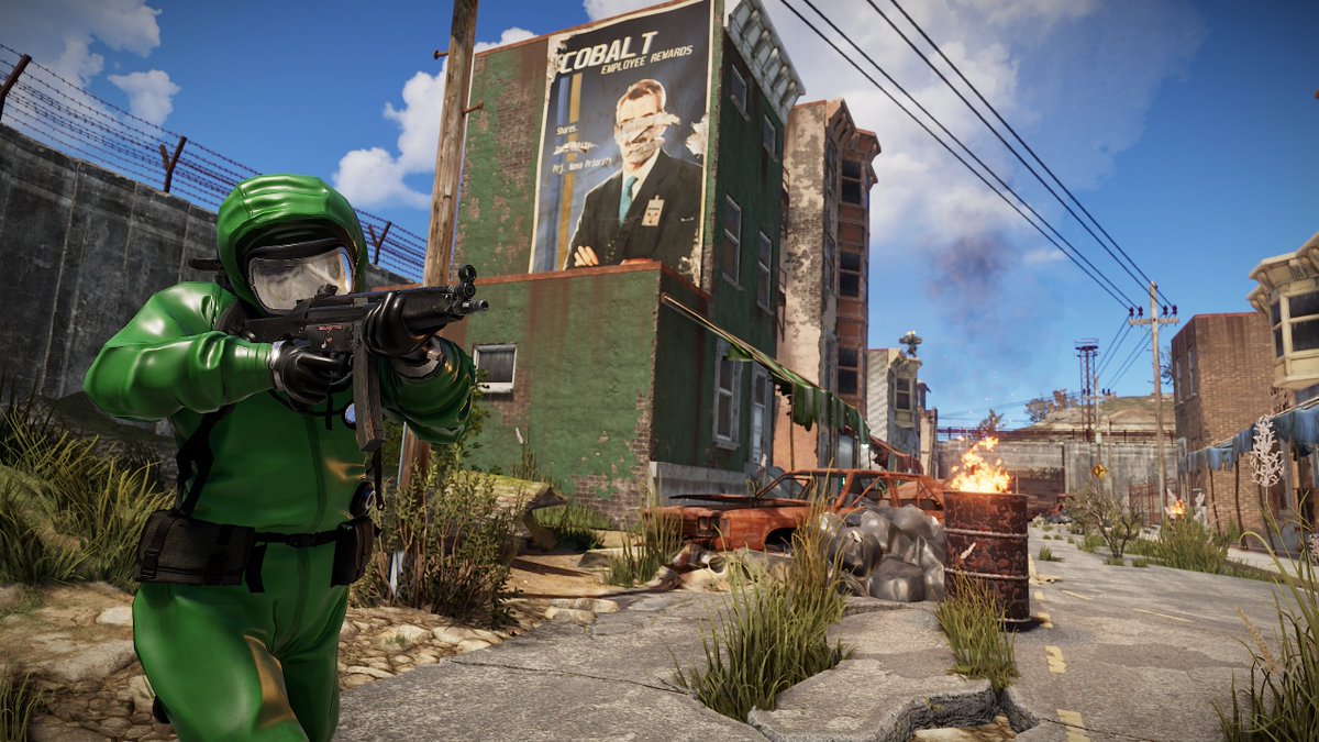 playrust's tweet photo. The Compound Update - https://t.co/NPN7nsC6bR https://t.co/JQVu8A697y