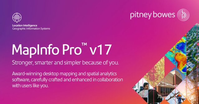 BartCasabona's tweet photo. Introducing @MapInfo Pro v17, the world's premier desktop and spatial analytics software application. #GIS #LocationIntelligence https://t.co/jxsYCBICjX #PBPartner https://t.co/MIAaB9Z26N