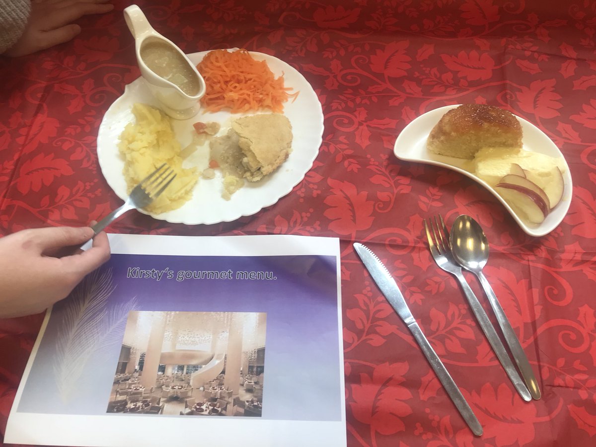 OMG_IM_LEARNING's tweet photo. Final outcome from one of our Post-16 talented #youngchefs serving up her #twocoursemeal for her @teachBTEC Jamie Oliver’s Cookery #Assessment 

🍽Well Done Kirsty 
- Looks Delicious 😋 https://t.co/jsSu8jkefc