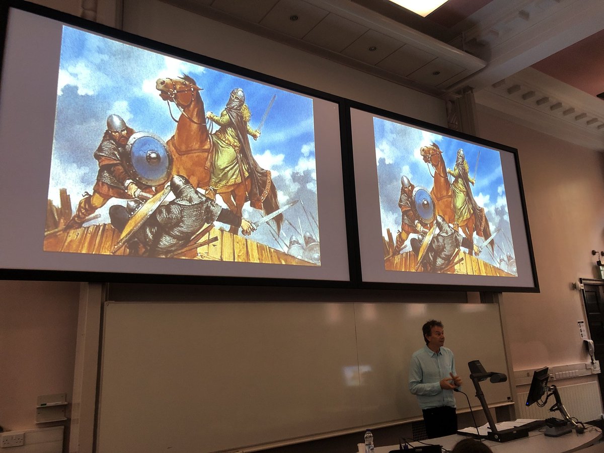 MancMedSoc's tweet photo. Michael discusses our modern fascination with #Æthelflæd, especially as a warrior, queen, and more. https://t.co/OtQNAHPozb