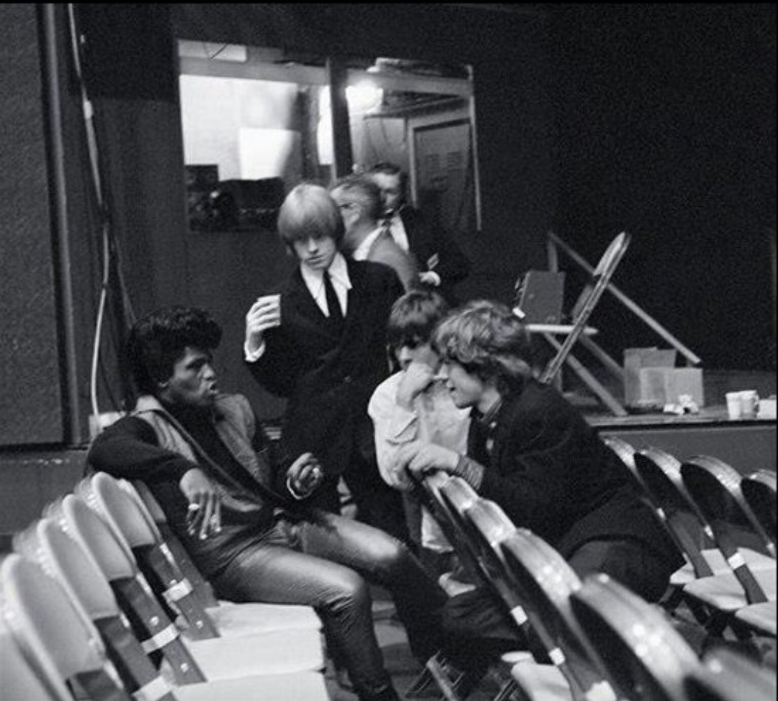 The master with his disciples.. happy birthday James Brown 