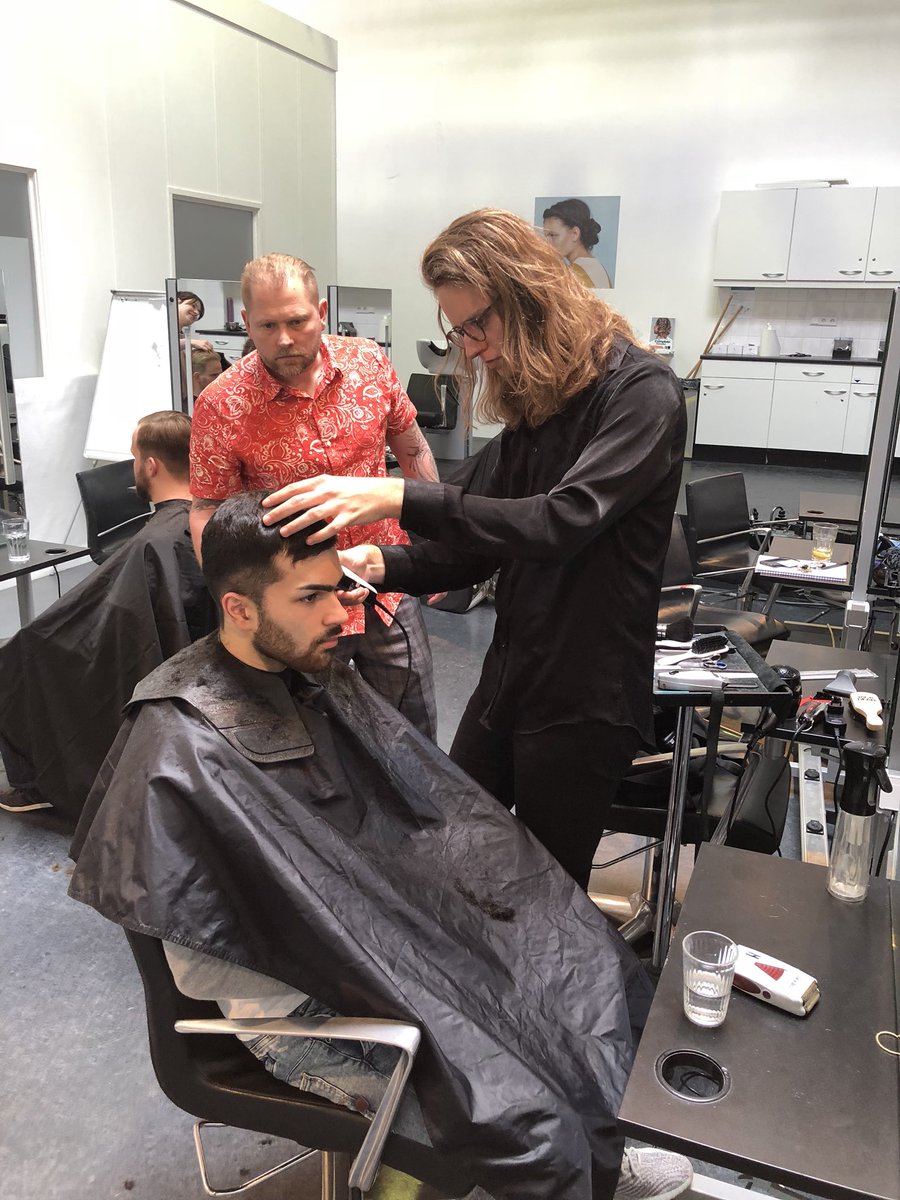 miketeducation's tweet photo. Mike is out this week training in Holland #bacademy #barber #barberuk #barberlife #barberskills https://t.co/WBlSZw8dcV