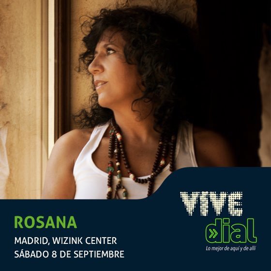 RosanaOficial's tweet photo. Lr: Y si! #Rosana estará  en el #ViveDIAL en septiembre! @Cadena_Dial https://t.co/6hVsJIIPv9