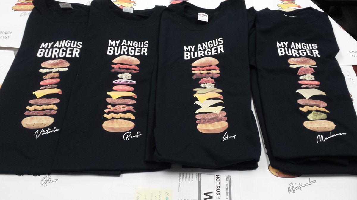 desiwear's tweet photo. @McDonaldsCanada Case Study : How @Entripy perfectly executed and produced a unique t-shirt for thousand's of McDonald's employees in Canada.  All automated and delivered within 7 days.  #TheYellowBox
https://t.co/Wys4bvyoWo https://t.co/EYd58xL6ol