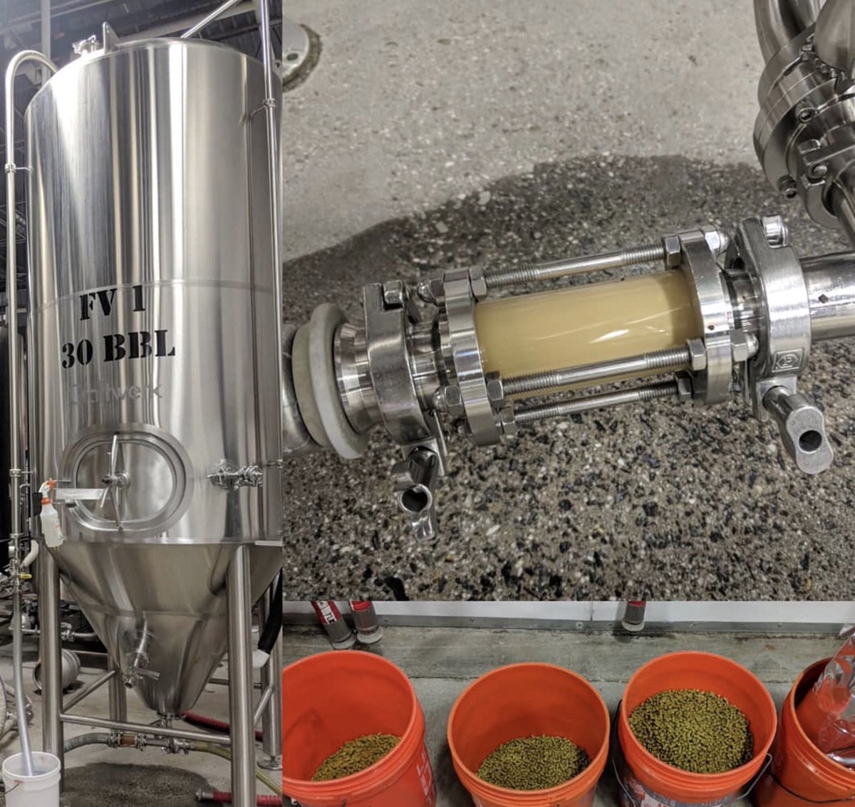 FairWindsBrew's tweet photo. Dank & Stormy is in the tank - look forward to sharing this deliciously dank brew soon #getdank #beer #craftbeer #vacraftbeer #drinklocal #veteranowned #fillyoursails #Lorton https://t.co/MKyIakZxgD