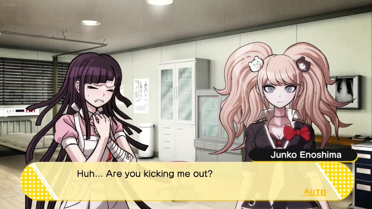 Get the fuck out of there, Junko. 