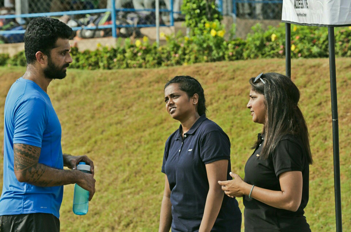 r_accelerate's tweet photo. A huge shout out to our physio @vallabortho and nutritionist @divya_purushotham . Their  immaculate works behind the scene will be a major factor for our athletes' performance as the season starts. #raccelerate #athletesperformance #evolve #evolvewithraccelerate https://t.co/bvSPeQJeid