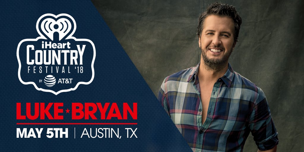 lukebryan's tweet photo. Austin, y’all coming out to @iHeartCountry Fest Saturday? #iHeartCountry https://t.co/3HLu13CYEa