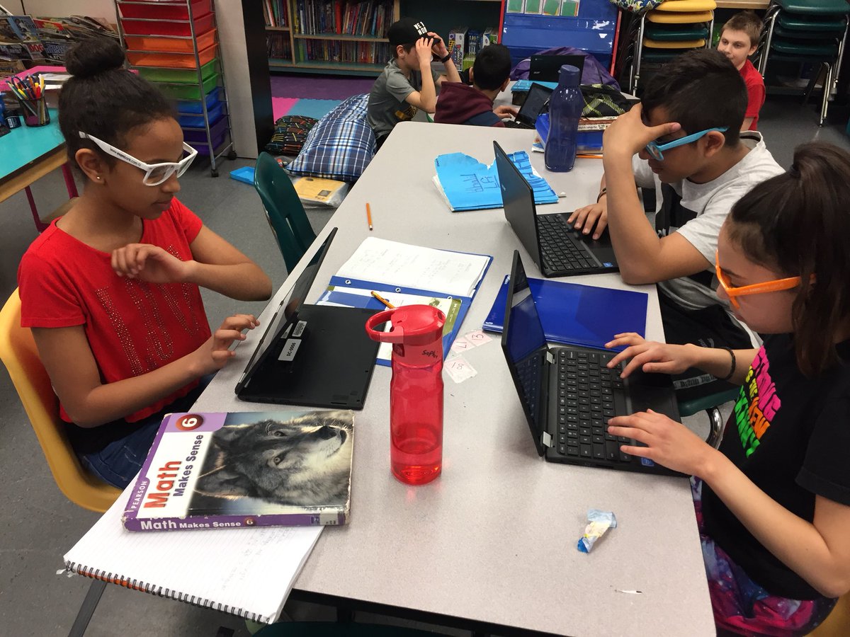 ms_ingram12's tweet photo. Grade 6’s practicing their narrative writing before the PAT’s! #practiceisgood #geekyglasses #grade6fun @ExamBankCanada @FMPSD @DrClarkSchool https://t.co/o8NFHePw4E