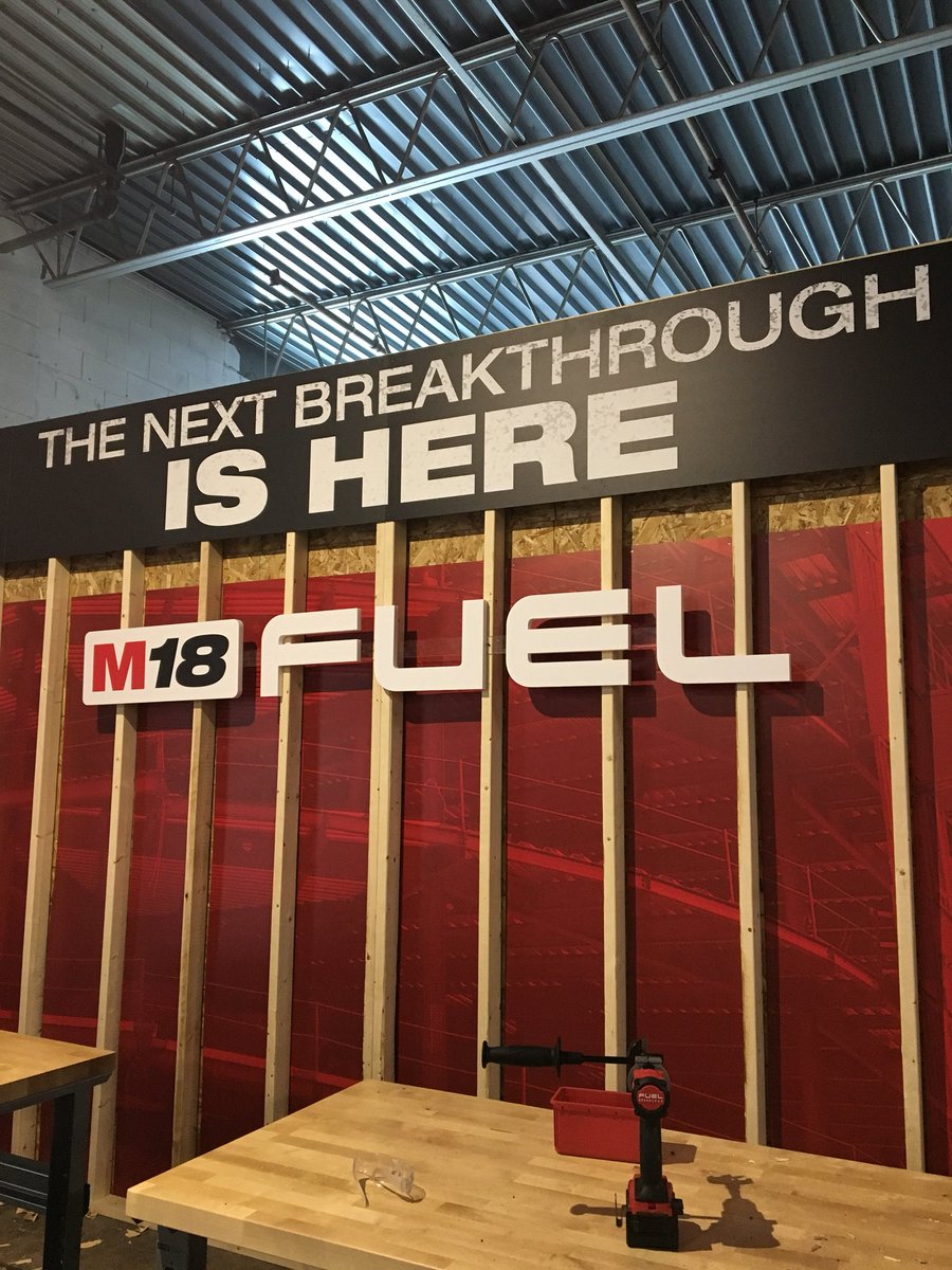 mcsmag's tweet image. Hey MCS fans, I’m here @MilwaukeeTool at its new tool symposium and the next breakthrough: #m18fuel #nps18 ... stay tuned for more. Cheers, Donna