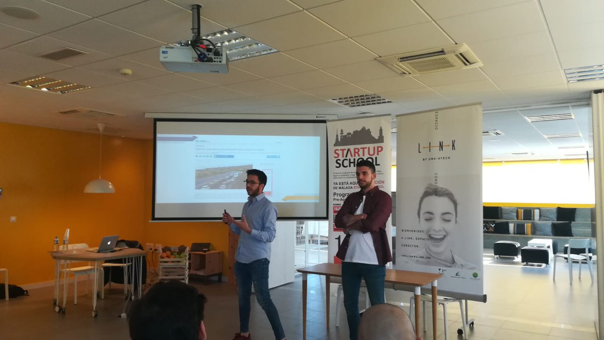 linkbyuma's tweet photo. Hoy hemos tenido la #DemoDay de #MalagaStartupSchool de @tetuanvalley🙌
@manugut (CEO de @rfutbol y @besoccer_ES) ha dado una charla inspiradora y hemos conocido los proyectos de @Kinwatt_es @UnyCar #lfteam #myfood #yumego @byetick y #sunglint
Felicidades por vuestros avances👏 https://t.co/uAsUn0vWVT
