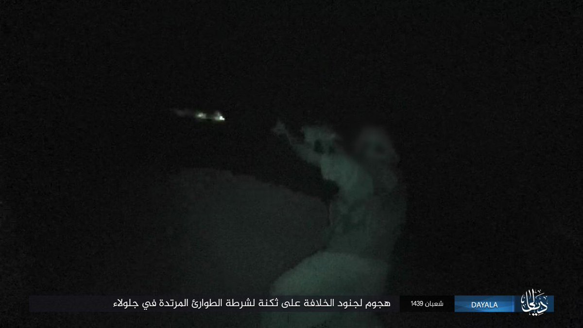 ARnews1936's tweet photo. #IRAQ
#IslamicState Releases Pictures Showing Attack On Police Position In #Diyala. #TerrorMonitor https://t.co/UBHu3fyZ1k via @Terror_Monitor